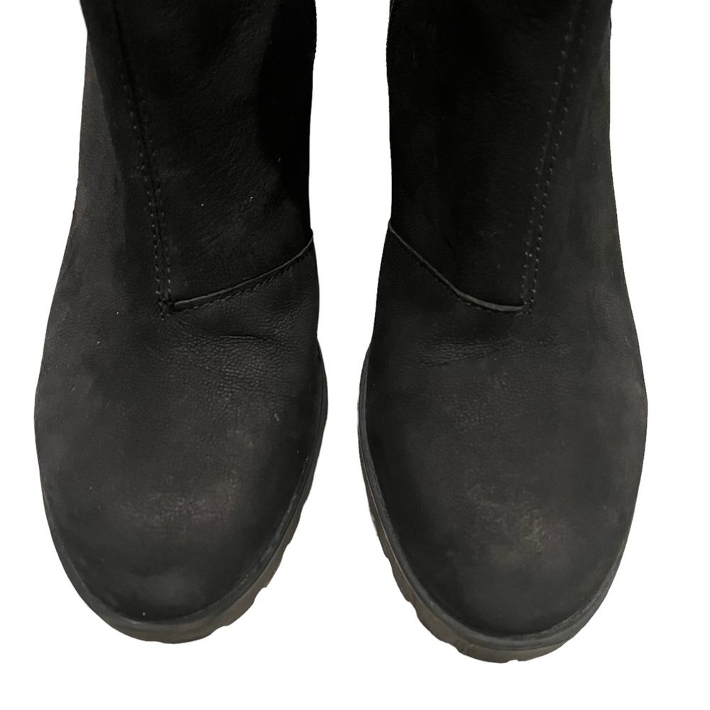 Vagabond Grace Platform Nubuck Leather Ankle Boot, Sz 9.5 - Picture 6 of 15